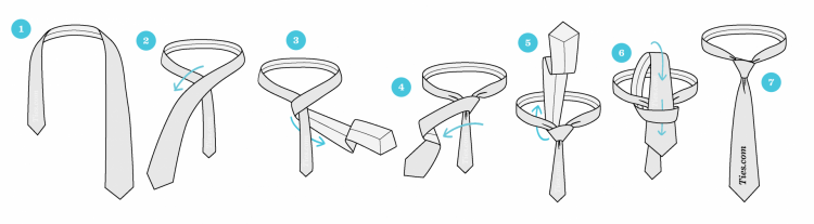 Ako uviazať jednoduchý uzol na kravate rýchlo a automaticky