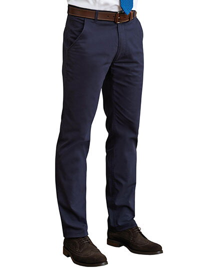 Pánske nohavice elastické Chino Denver Classic fit Brook Taverner Predĺžená dĺžka 84 cm