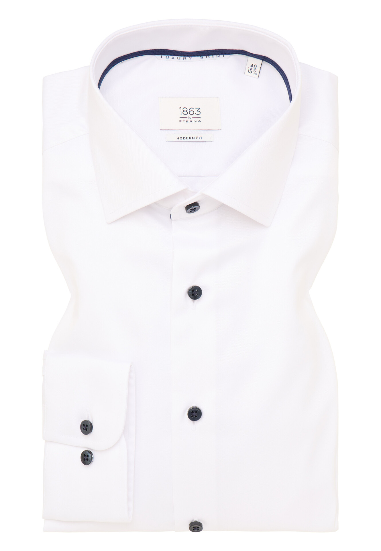 Luxusná biela košeľa z kolekcie Premium 1863 BY ETERNA Modern Fit