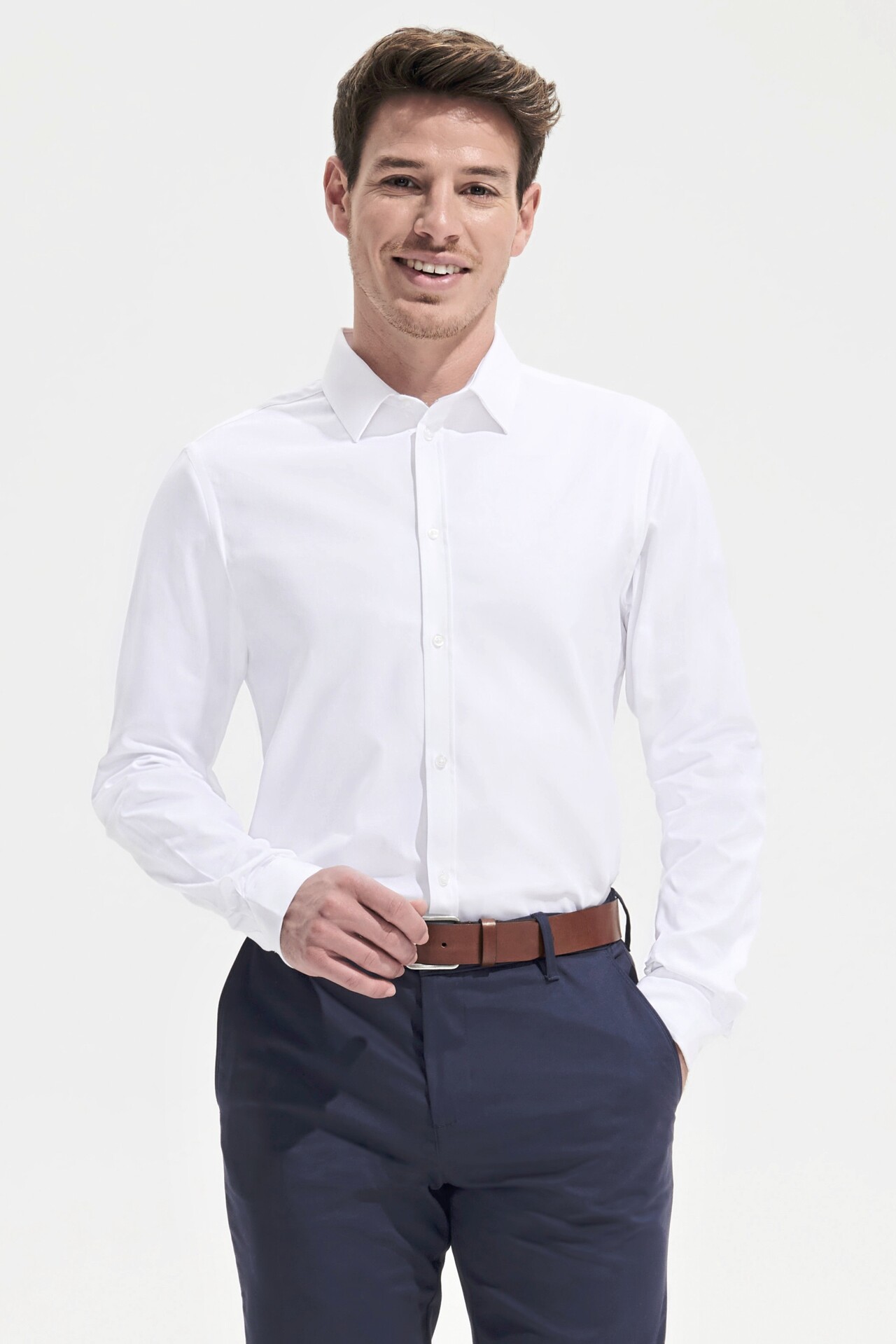 Pánska košeľa rybia kostra Brody Regular fit Sol's