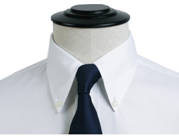 Špičatý button-down s kravatou SmartMen