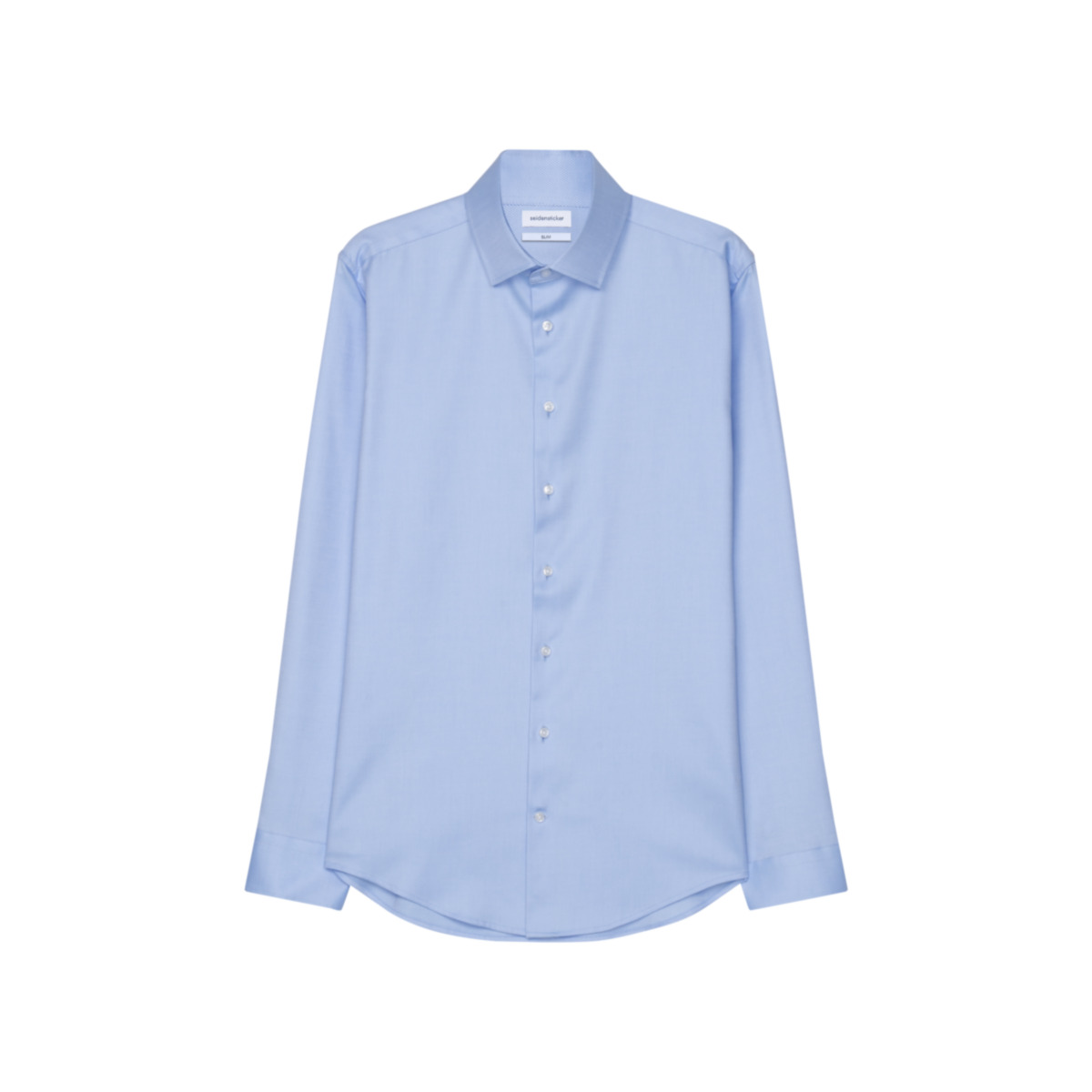 Pánska svetlo modrá košeľa Twill easy iron dlhý rukáv Seidensticker Slim fit