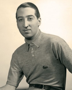 René Lacoste v tenisovom polo