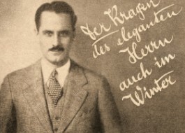 Dobová reklama na košele ETERNA