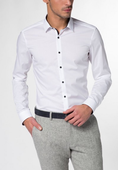 Pánska košeľa ETERNA Super Slim fit štýl smart casual