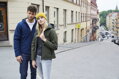 Pánska zateplená softshellová bunda s kapucňou Clique