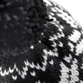 Dámská čepice s bambulí Fair Isle Snowstar Beechfield