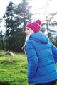 Dámská čepice s bambulí Fair Isle Snowstar Beechfield