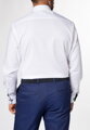 Pánska košeľa ETERNA Comfort Fit Royal Oxford biela s modrým kontrastom Non Iron