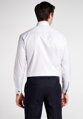 ETERNA Comfort Fit biela nepresvitajúca košeľa Rypsový keper 100% bavlna Non Iron na manžetové gombíky