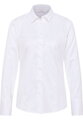 ETERNA Regular dámska biela cover blúzka dlhý rukáv rypsový keper 100% bavlna Non Iron
