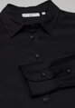 Žakárová čierna dámska blúzka ETERNA Fitted (Slim Fit) bavlna Easy Iron