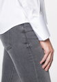 Biela dámska košeľa dlhý rukáv ETERNA Modern Classic saténová stretch bavlna Easy Iron