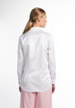 Dámska biela blúzka ETERNA Loose fit Easy Iron 100% bavlna