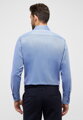 ETERNA Modern Fit modrá košeľa s jemnou štruktúrou 100% bavlna Non iron