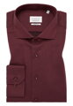 ETERNA Modern Fit bordová košeľa s jemnou štruktúrou 100% bavlna Non iron