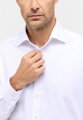 Luxusná pánska košeľa ETERNA Modern fit Herringbone biela 100 % bavlna Non Iron