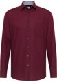 ETERNA Modern Fit pánska košeľa Ruby Porto s kontrastom Non Iron