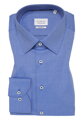 Kvalitná bavlnená modrá pánska košeľa ETERNA Modern fit