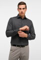 Košeľa ETERNA Modern Fit rypsový keper antracit Non Iron