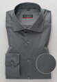 Pánska stretch šedá elegantná košeľa ETERNA Modern Fit Easy Iron