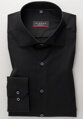 Pánska Modern fit čierna košeľa ETERNA s dlhým rukávom stretch