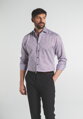 ETERNA Modern Fit košeľa dlhý rukáv 100% bavlna Non Iron červeno modrý kvetinový vzor