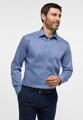 ETERNA Modern Fit pánska modrá košeľa s potlačou 100% bavlna Non Iron