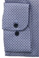 ETERNA Modern fit modrá košeľa s potlačou Non Iron