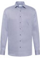 ETERNA Modern fit modrá károvaná košeľa s potlačou Non Iron
