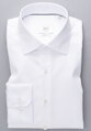 1863 BY ETERNA luxusná keprová košeľa biela Modern Fit super soft Non Iron