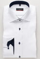 Pánska košeľa ETERNA Modern Fit Royal Oxford biela s modrým kontrastom Non Iron