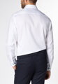 Pánska košeľa ETERNA Modern Fit Royal Oxford biela s modrým kontrastom Non Iron