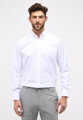Pánska biela nežehlivá košeľa Button-down ETERNA Modern Fit zo 100% bavlny Non Iron Cover