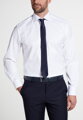 ETERNA Modern Fit biela nepreesvitná košeľa Cover Non Iron - Predľžený rukáv 68 cm
