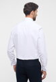 ETERNA Modern Fit fraková biela nepresvitajúca košeľa dlhý rukáv Rypsový keper Non Iron 100% bavlna Francúzska manžeta Cover