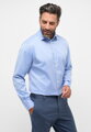 ETERNA Modern Fit stredne modrá nie presvitajúca košeľa dlhý rukáv Non Iron