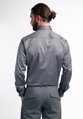 ETERNA Modern Fit sivá nie presvitajúca košeľa dlhý rukáv Non Iron