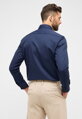 Navy košele ETERNA Modern fit Cover s červeným kontrastom Non Iron