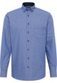 Pánska modrá kockovaná košeľa Modern fit ETERNA