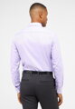 Luxusná pánska košeľa ETERNA Slim fit Herringbone fialová 100 % bavlna Non Iron