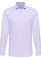 Luxusná pánska košeľa ETERNA Slim fit Herringbone fialová 100 % bavlna Non Iron