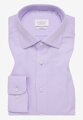 Luxusná pánska košeľa ETERNA Slim fit Herringbone fialová 100 % bavlna Non Iron