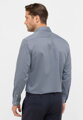 Vzorovaná nežehlivá košeľa ETERNA Modern fit Dynamic cotton v navy farbe