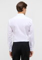 Luxusná pánska popelínová košeľa ETERNA Slim fit v bielej farbe