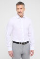 Pánska biela košeľa ETERNA Slim fit s kontrastom