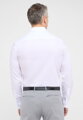 Pánska biela košeľa ETERNA Slim fit s kontrastom