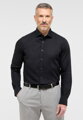 Elegantní pánská černá košile ETERNA SLIM FIT