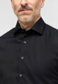 Elegantní pánská černá košile ETERNA SLIM FIT