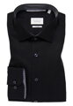 Elegantní pánská černá košile ETERNA SLIM FIT